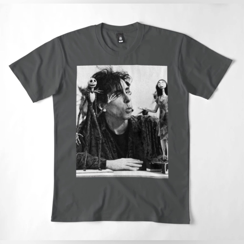 NWOT Nightmare Before Christmas Tim Burton w/ Jack & Sally T-Shirt